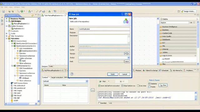 Talend Integration Suite. Репликация данных (3/3) смотреть онлайн