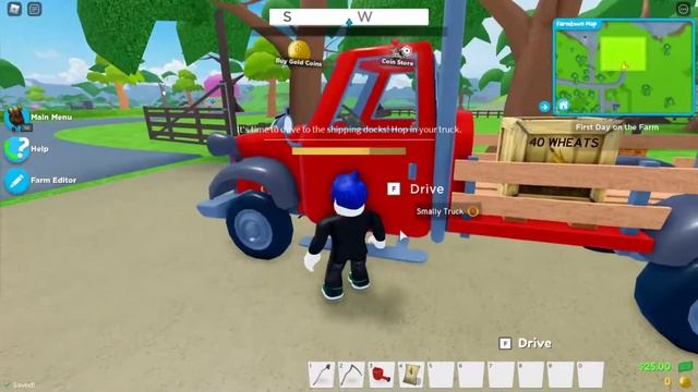 ФАРМТАУН! ОТКРЫЛ СВОЮ ФЕРМУ! ПРОКАТИЛСЯ НА ТАЧКЕ! ПРОДАЛ ВСЕ ЗЕРНА Welcome to Farmtown! В ROBLOX смотреть онлайн