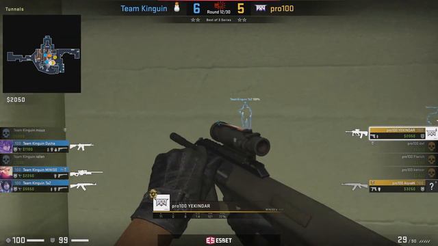 Kinguin vs pro100 - Map 1 @Nuke | CSGO VODs | WePlay! Lock and Load 2019 смотреть онлайн