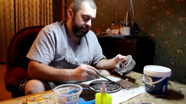"Зелёные призраки" Часть №3 Делаем грунт и дерево./ "Green ghost" Part №3 Making soil and wood. смотреть онлайн