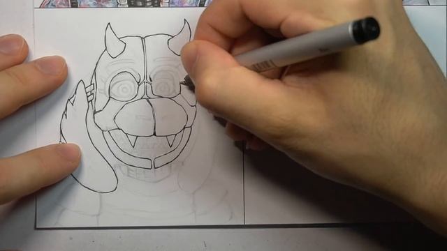 Drawing UNDERTALE Characters as FNAF MONSTERS (Sans, Toriel + More!) смотреть онлайн