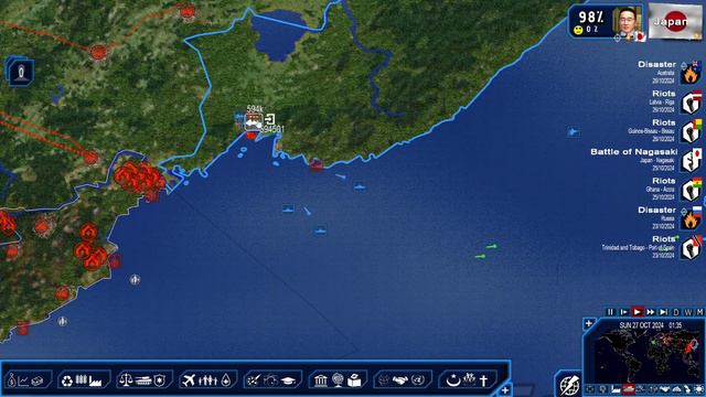 War With China - Japan Part 12 Geopolitical Simulator 4 Power & Revolution 2022 смотреть онлайн