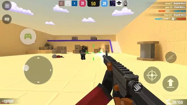 BLOCKFIELD онлайн шутер я играю