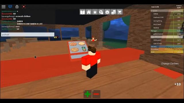 ROBLOX: Being mean to Pal Hair Noobs at the Pizza Place смотреть онлайн