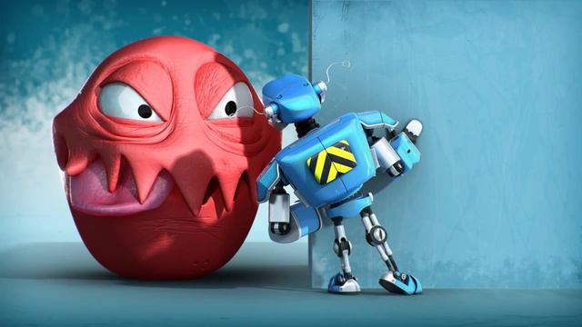 SuperBot, крошечная игрушка робот. анимация. для детей. пилот версия. супер бот.
