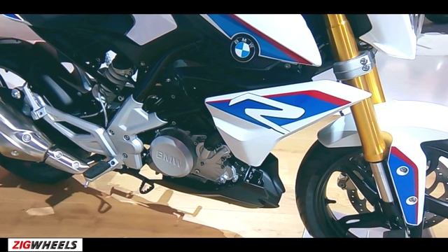 BMW G310 R :: WalkAround Video Review :: ZigWheels смотреть онлайн