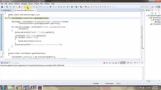GroupBy using Java 8 Stream | Java 8 streams tutorial | Java 8 streams | Streams in Java 8 смотреть онлайн