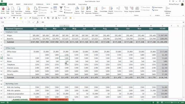 How To Use Grouping And Auto Outline In Excel смотреть онлайн