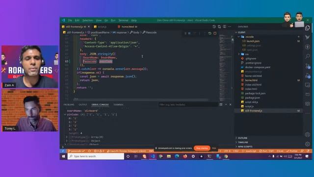 How To Make FrontEnd Talk to Backend with Node смотреть онлайн