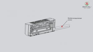 Особенности монтажа ROYAL FRESH, инверторной сплит-системы с приточной вентиляцией. Монтаж РОЯЛ ФРЕШ