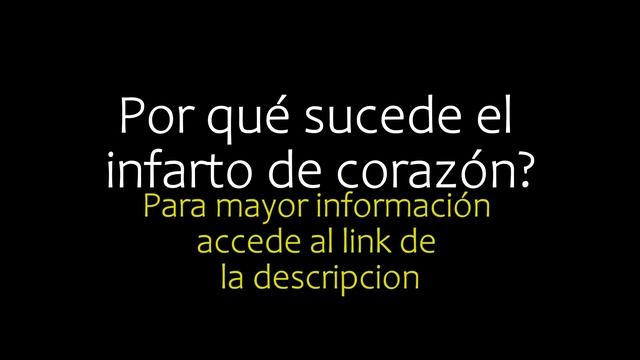 Por qué sucede el infarto de corazón? смотреть онлайн