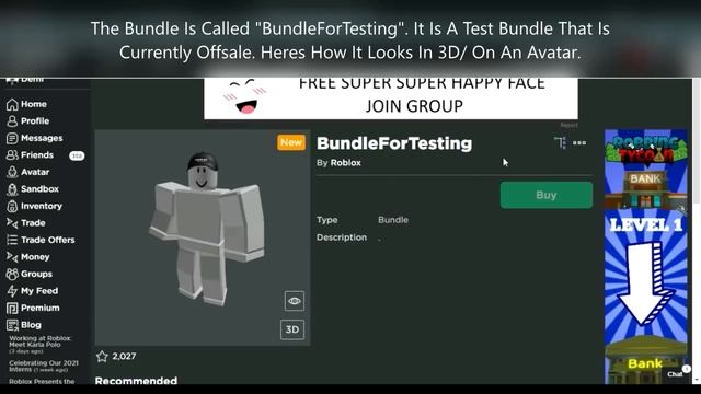 LEAKED FREE AVATAR BUNDLE! (LAYERED CLOTHING TEST BUNDLE) [ROBLOX] смотреть онлайн
