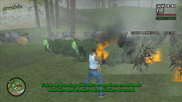 How To Get The Truth's Mothership During The Mission Are You Going To San Fierro? (GTA San Andreas) смотреть онлайн