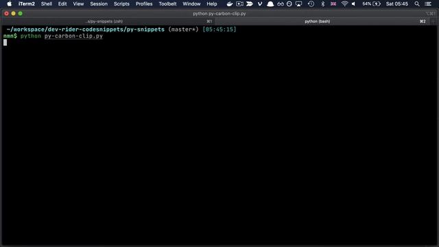 Python script to beautify code snippets using carbon.now.sh смотреть онлайн