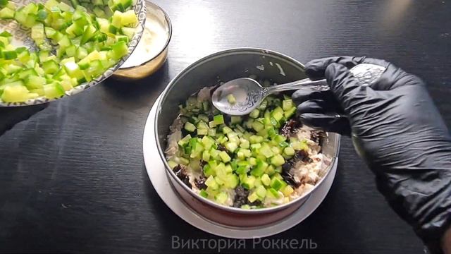 САМЫЙ вкусный салат ?Салат "СНЕЖНАЯ КОРОЛЕВА" на новый год 2022 ?Салат на Новый год 2022! смотреть онлайн