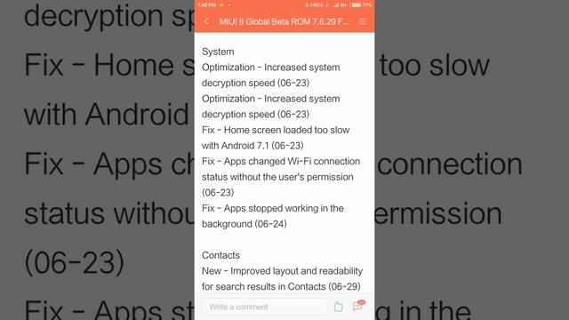 Miui 8 Developer Beta 7.6.29 ROM update - What's New? Review смотреть онлайн