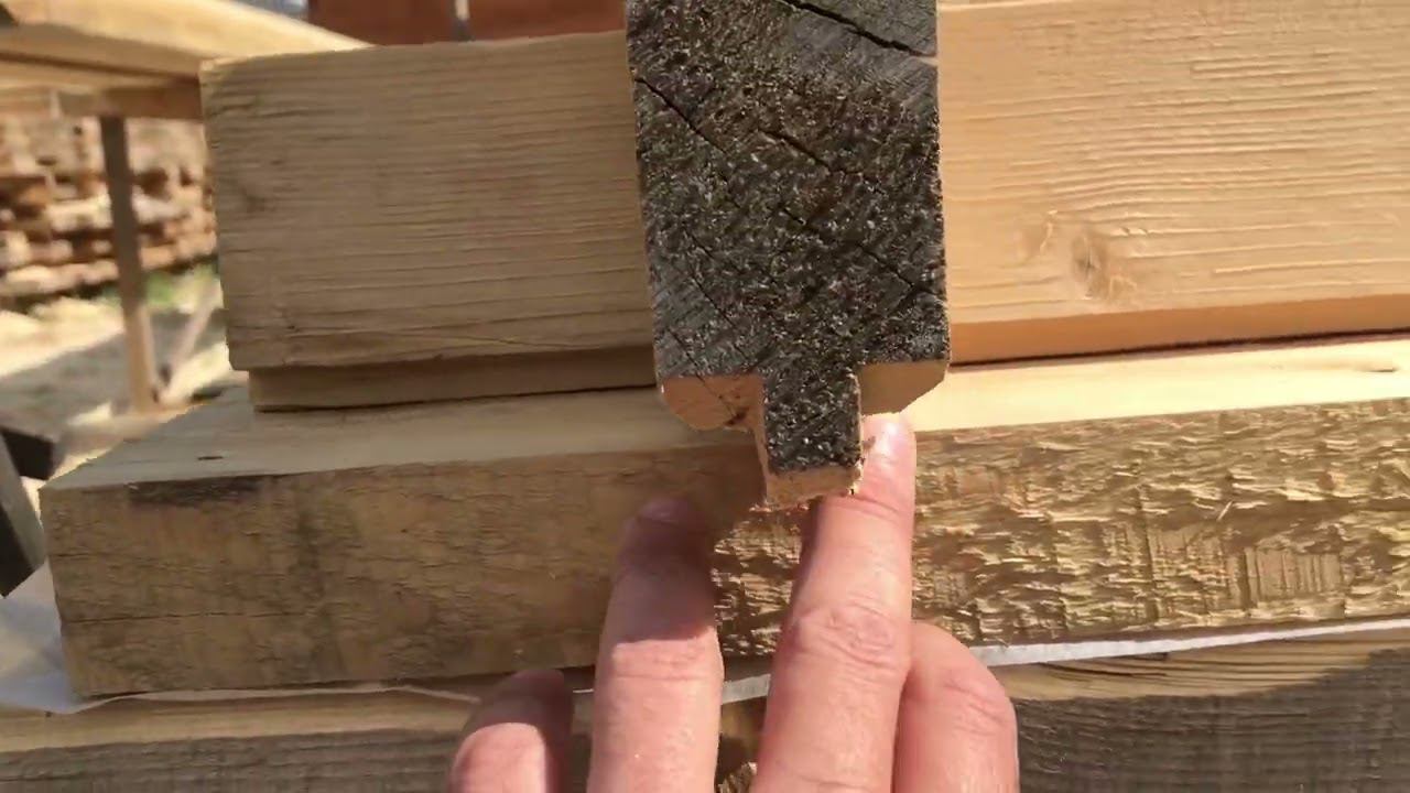 Домик из плахи