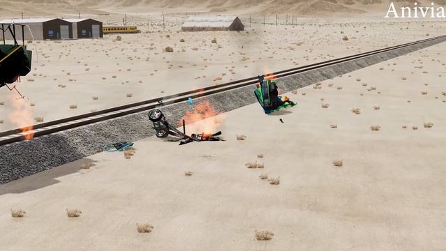 Trains vs Space Hole Giant - BeamNG.Drive смотреть онлайн