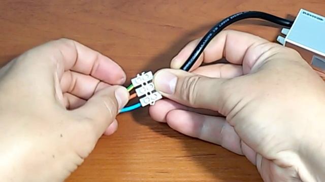 Подключение герметичного блока питания смотреть онлайн