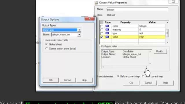 How to create output value in QTP смотреть онлайн