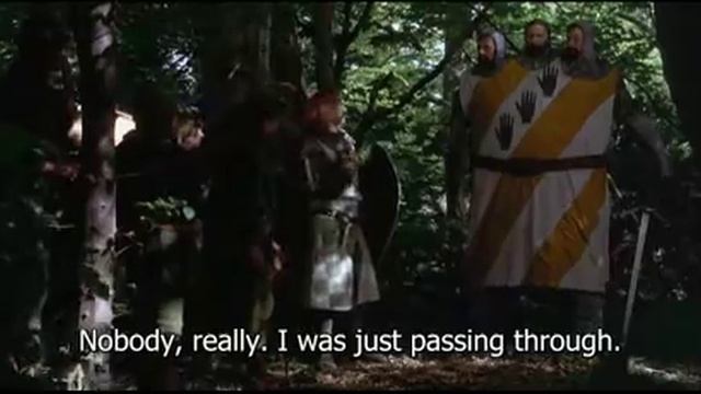The tale of Sir Robin with subtitles (Brave Sir Robin) смотреть онлайн