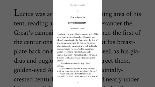 A Reading: Children Of Apollo смотреть онлайн