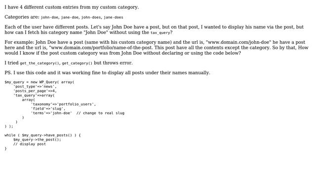 Wordpress: Display custom taxonomy on single post смотреть онлайн