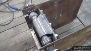 САМОДЕЛЬНАЯ ЩЕКОВАЯ ДРОБИЛКА ДЛЯ УГЛЯ.