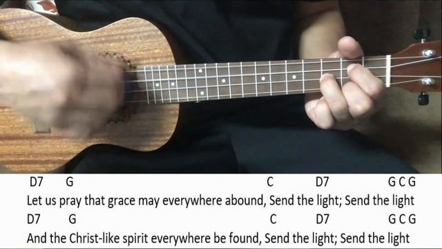 "Send the Light" Ukulele смотреть онлайн