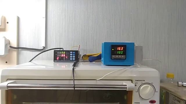 Работа термоконтроллера REX-C100FK02-V*AN смотреть онлайн