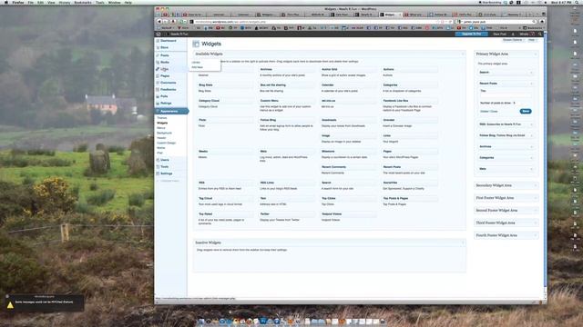Wordpress Sidebar and Widgets смотреть онлайн
