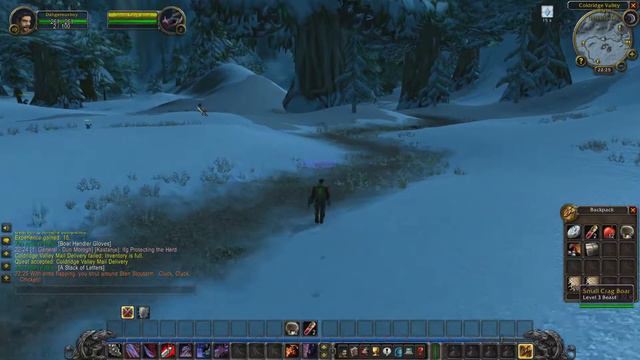 World of Warcraft Classic: Coldridge Valley Mail Delivery - Quest ID 233 (Gameplay/Walkthrough) смотреть онлайн