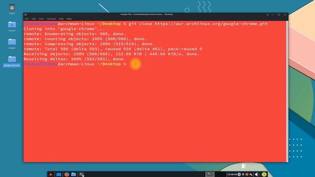 How to Install Google Chrome on Archman Linux | Installing Google Chrome Browser on Linux 2021 смотреть онлайн
