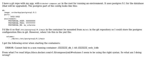 DevOps & SysAdmins: Mounting a folder on the host as the postgres config directory/ смотреть онлайн