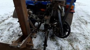 ковш самосвал на заднюю навеску к минитрактору.