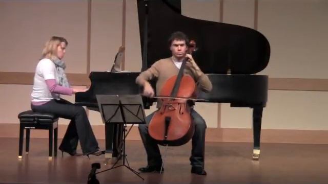Debussy Cello Sonata, mvmt 1 смотреть онлайн