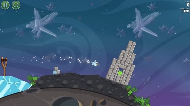 Angry Birds Space - Ice Bird Gameplay | WikiGameGuides смотреть онлайн