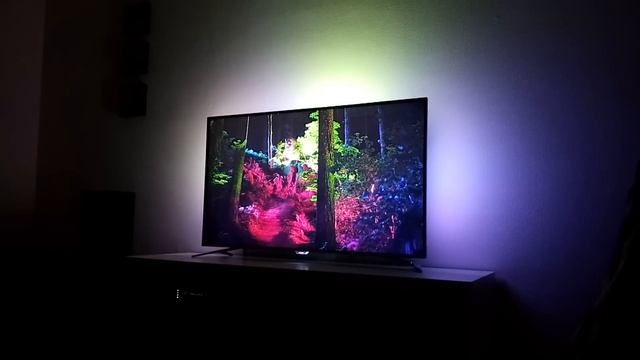 Test TV Philips ambilight 55PUS7272/12 4k UHD смотреть онлайн