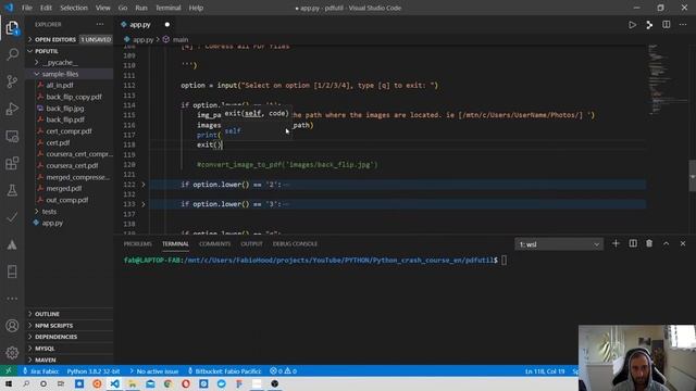 Get all images in a given path - Final Project PDF Utility #5 | Python3 crash course 2020 смотреть онлайн