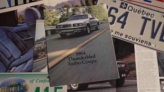 La Ford Thunderbird 1983 - 1986 | Les 10 001 brochures d'Antoine смотреть онлайн