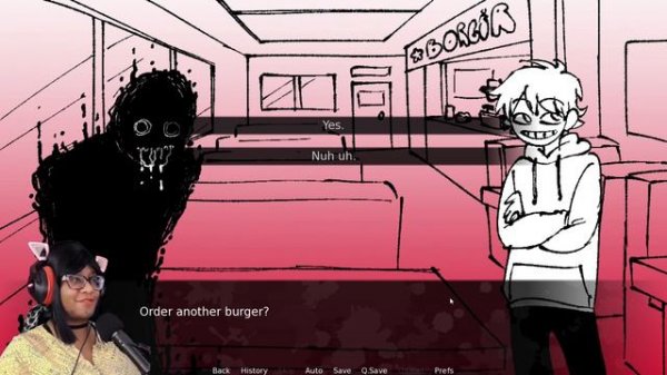 The Creature in the Corner of You Room Demands Burgers - Creature in the Corner - All Endings