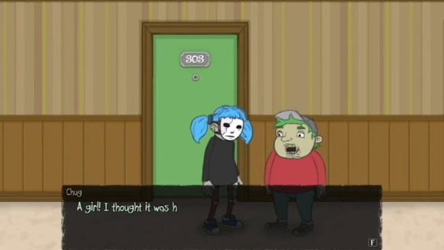 SALLY FACE EP. 1 PART 3: STEALING LAXATIVES FROM A GHOST !! смотреть онлайн