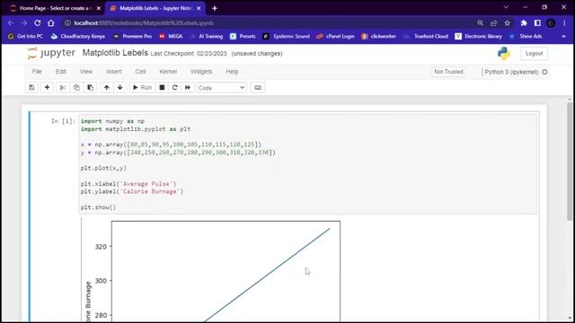 MATPLOTLIB | LESSON 5 | LABELS смотреть онлайн