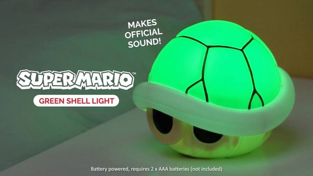 Super Mario Green Shell Light with Sound | Paladone смотреть онлайн