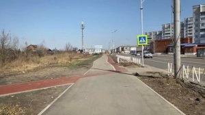 Ангарск 4K. Набережная от начала  до конца