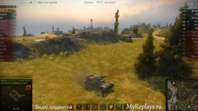 WOT: Рудники - PzKpfw 38H735 (f) - 12 фрагов - смотреть онлайн