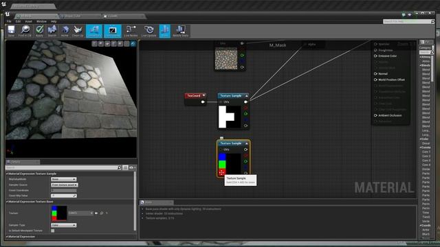 Материалы Unreal Engine 4 - Работа с масками смотреть онлайн