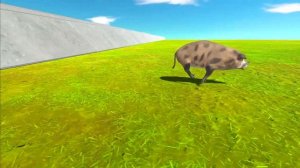GIANT STAIR SPEED RACE FUNNY DINOSAURS VS ANIMAL - Animal Revolt Battle Simulator
