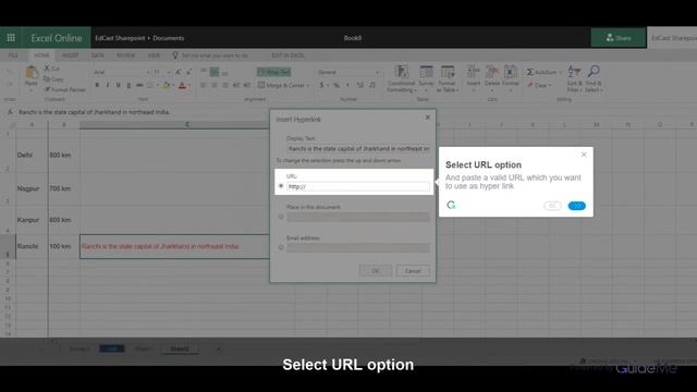 How to Add and Delete Hyperlink in Excel online @Office365 смотреть онлайн