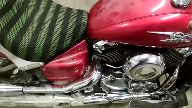 Запуск моей Ямахи Drag Star 650 смотреть онлайн
